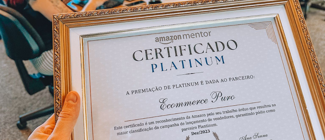 Ecommerce Puro | Prêmio de Consultoria Platinum Amazon